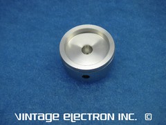 NEW Replacement DYNACO Knob (1-1/4″ diameter) – SILVER Machined Aluminum