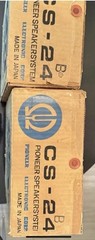 RARE NEW IN BOX Vintage Pioneer CS-24 Slimline 2 Way Speaker System See Descr