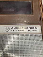 Audiotronics Classette 141 Solid State Japan Vintage Brown Working