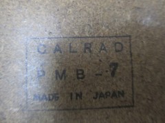 Vintage Calrad PMB-7 Speaker Audiophile Set of 2 **Untested**