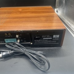 Zenith Vintage VCR VHS Player VRE205 Working No Remote Brown Wood Grain Tested/W