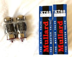 Mullard KT88, Matched Pair (2 Tubes)