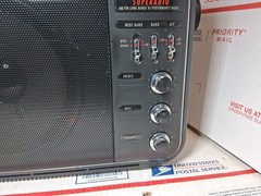 VTG GE SUPERADIO 7-2887A General Electric Long-Range AM/FM Super Radio TESTED