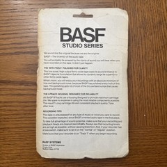 Vintage Sealed basf 45 studio series 8 track