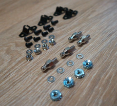 TUBE AMP CAGE POSTS / FASTENER and CLIP for McINTOSH MARANTZ HEATHKIT AMPLIFIER