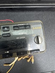 Sony XR-5120 UNTESTED FM/AM Cassette Car Stereo Radio XR5120