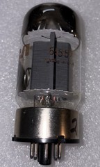 RCA GE 6550 DUAL DISC GETTER POWER VACUUM TUBE AMPLITREX TESTED 72% gm