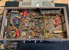 The Fisher SA-100 Stereo Tube Power Amplifier