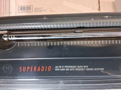 VTG GE SUPERADIO 7-2887A General Electric Long-Range AM/FM Super Radio TESTED