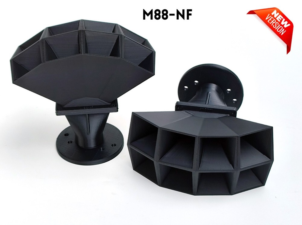 7.6″ Multicell 8 Horn (PAIR) – 1.000Hz 10db – For 1″ Drivers 1.3/8, JBL & Altec