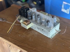 RCA RS171D-1 Tube Amplifier – (2) 6BQ5, (3) 6CG7, (1) 5Y3-GT (From PM-19)