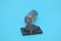 Vacuum Tube 9 Pin Straightener / Stand | With Mounting Holes