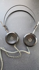 C.F. Cannon Co. Cannonball Master Headphones Black Silver 6.35mm Headband On-Ear