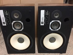Vintage JBL L100 Century 3-Way Speakers Pair Consecutive 31021 31022