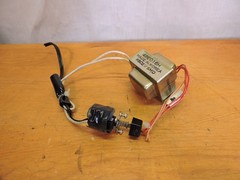 NAD 6040 Cassette Deck Part – Power supply transformer and power switch