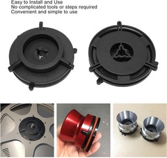 1 Pair Nab Hub Adapters, Universal 10 Inch Reel to Reel Tape Recorder Opener for
