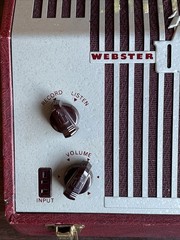Vintage Webster Chicago Model 80-1 Wire Recorder, Not Tested, No Cord or Mic