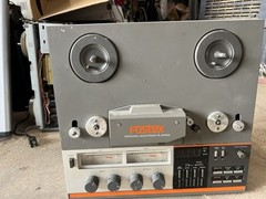 Vintage FOSTEX A-2 Reel to Reel Audio Stereo Tape Deck Machine
