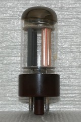 GE General Electric 5AR4/GZ34 Vacuum Tube : Copper Plate/Brown Base