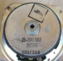 Studiocraft By Bose 3-1/2″ Square Tweeter Speakers Vintage Original Tested Pair