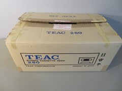 Vintage Teac 250 Stereo Cassette Deck Recorder For Parts or Repair Not Working