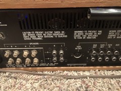 REALISTIC STA-78 AM FM Stereo Wood Veneer Works Please Read
