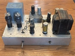 Vintage Custom 6L6 Tube Amp Chassis – Stancor HF-67 Output Transformer – Tested