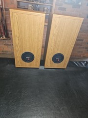 **SEE VIDEO** Infinity Reference Three 8″ Woofer 5″ Mid Three Way Speaker Pair