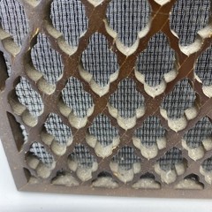 Original Sansui SP-1000 Speaker System Replacement Wood Lattice Grill Brown