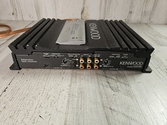 KENWOOD power amplifier KAC-6485 280 watts-VA9 Car Audio w/ Wires and Switch