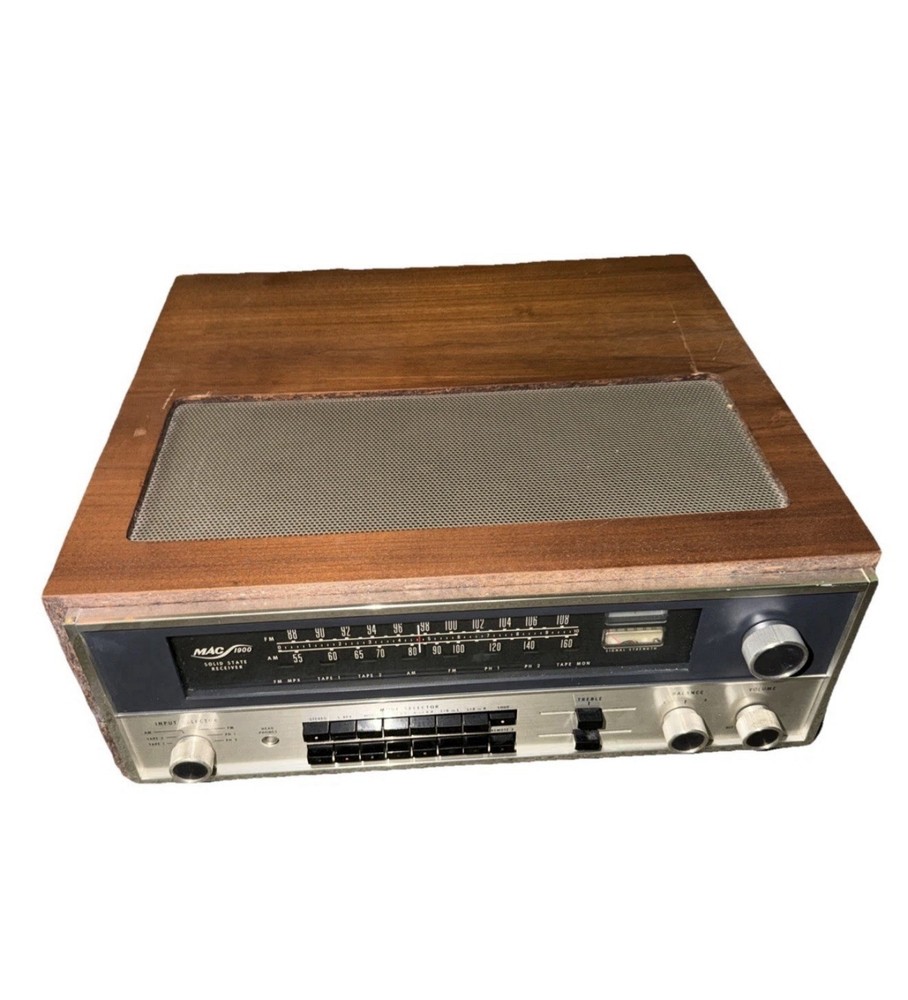 McIntosh Mac 1900 Receiver – Recapped With A Custom Case