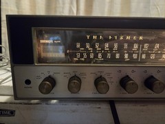Vintage Fisher 800-T AM/FM Stereo Receiver 800T Tested Working For Parts Repair