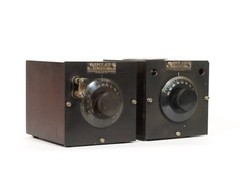 1922 Amrad 2575 Crystal Radio & Matching Amrad 2766 One-Stage Amp * Both Working