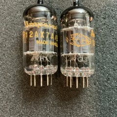 Rare NOS Amperex 12AX7A ECC83 Tubes MATCHED Bugle Boy 12ax7 7025 B339 PERFECT!