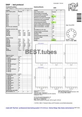 Siemens E80F CV2729 6084 tube, NOS NIB, Philips Heerlen factory, same codes