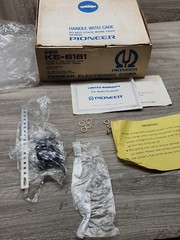 Pioneer KE-6161 Original Box With Some Accessories ( No Stereo). Box Wear