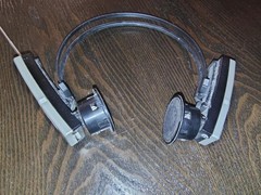 Vintage SONY MDR-FM5 Headband Headphones FM Stereo Radio Made In Japan – Tested