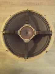 Vintage Cletron C4-209 Cathedral 12″ Coaxial Speaker Woofer Full Range Tweteer