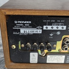 Vintage Pionner Model 300 Serial No. UL3708341 Y. MADE IN KOREA