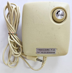 Realistic P-10 Pillow Speaker No Power needed Made in Japan