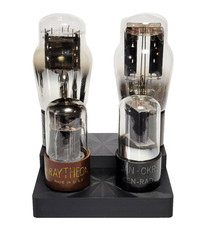 Vacuum Tube Display Stand Holder 4 pin & Octal 8 pin socket: 300B, 45, 6SN7, 6L6