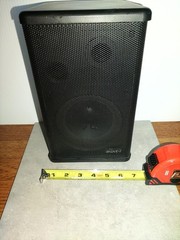 Mini Advent Indoor/Outdoor Single Speaker Tested Working Perfectly Nice Sound