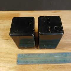 Matching Pair 1950’s RCA 8516392-1 Audio Input Transformers Brass Hardware 1.5″