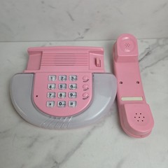 VINTAGE Pink 90’S RAINBOW PHONE RING FLASH TELEPHONE YAZUMI TAIWAN