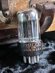 Pair of Vintage ‘Philco’ Brand 6SN7 GTB Tubes, Both Tested Strong (95, 97)