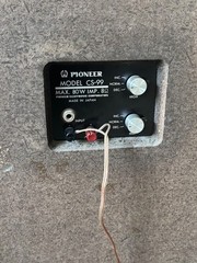 Pair Pioneer CS-99 Speakers with Boxes