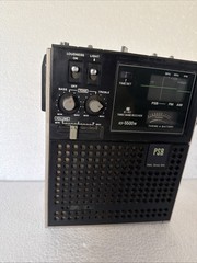 Vintage Sony ICF-5500W Radio Portable 3 Band Receiver AM/FM PSB Tested Works