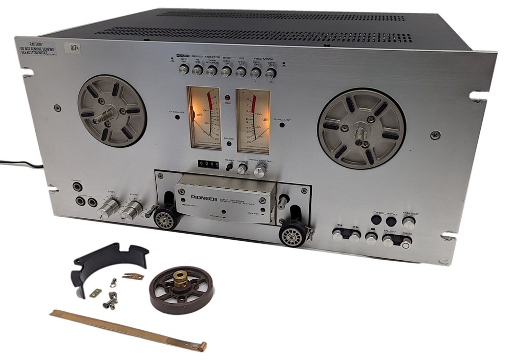 Vintage Pioneer RT-707 4-Track Stereo Reel to Reel Tape Deck Recorder – Serviced