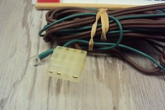 BSR C130.A.1 Turntable Line Cord & Ground Wire. Tested Parting Out C130.A.1