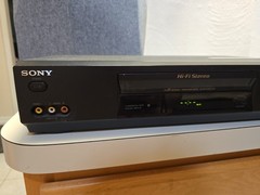 Sony SLV-N77 VHS VCR Used Tested-Working No Remote